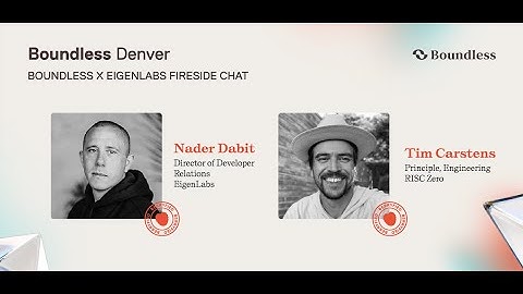 BOUNDLESS [Denver] 2025: Boundless x EigenLabs