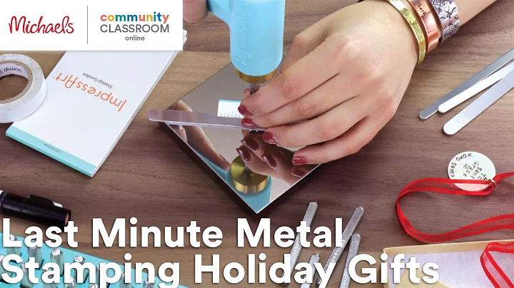 Online Class: Last Minute Metal Stamping Holiday G...