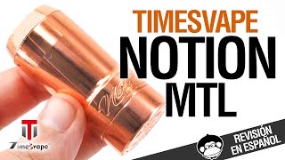 ¿DREAMER MINI? Timesvape NOTION MTL / revisión