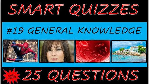 General Knowledge Trivia Quiz #19 - Mixed Knowledge Multiple Choice Questions