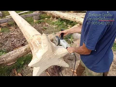 Фреза по дереву на болгарку. - YouTube