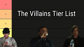 Ranking All The Villains I