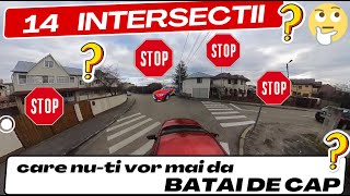 14 intersectii cu STOP care nu iti vor mai da BATAI DE CAP