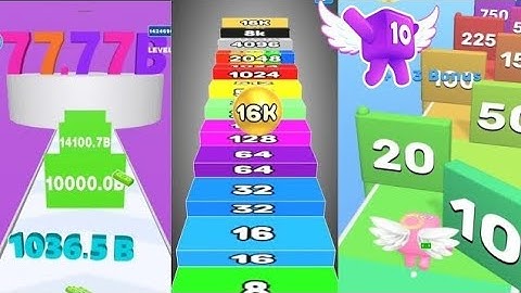 Number Ball 3D Merge Number vs Level Up Numbers vs Number Run & Merge Master Game #ballgamezone