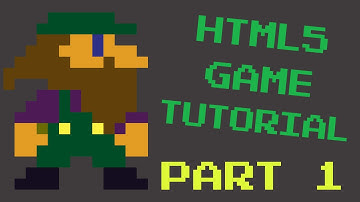 Part 1: HTML5 Game Programming Tutorial (Javascript) - Similar to Super Mario