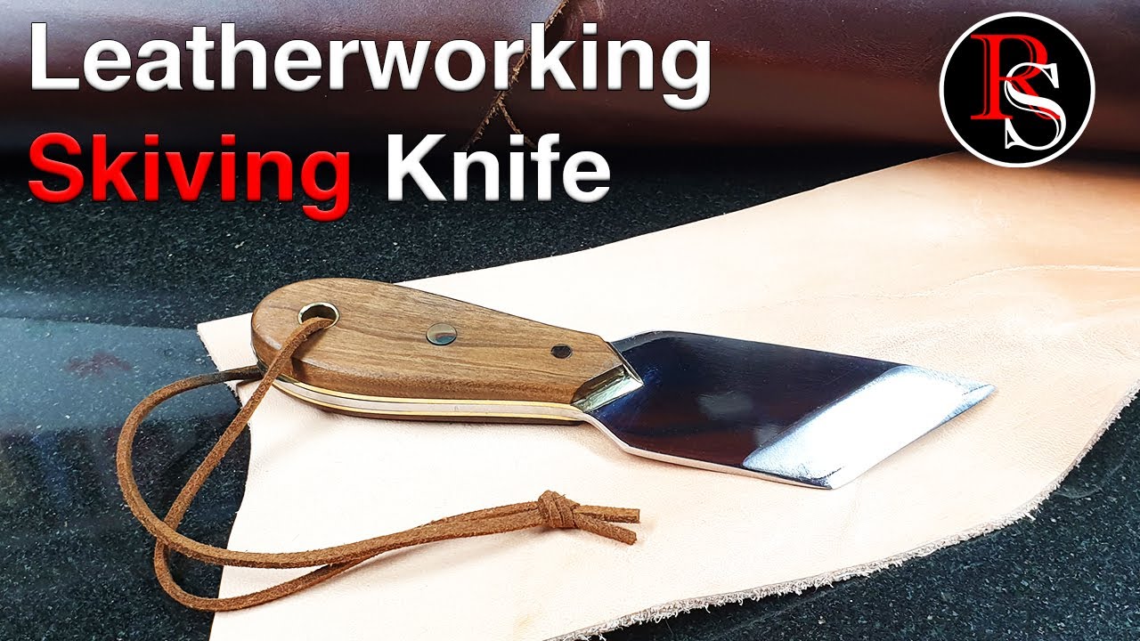 Making A Leatherworking Skiving Knife From Scratch / Knife making 