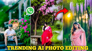 Whatsapp Meta Ai Photo Editing || Whatsapp Meta Ai Se Photo Me Kapde Cahnge Kaise Kare