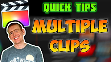How to change the duration of MULTIPLE clips in Final Cut Pro