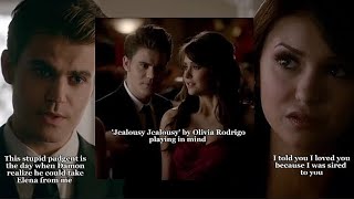 Humanity off Stelena called out Damon but in love with each other for 4 minutes straight