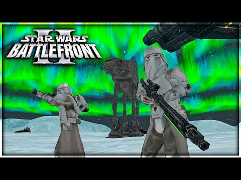 Star Wars Battlefront 2 Orbital Assault | Rhen Var Orbital Strike (Northern Lights Reskin)