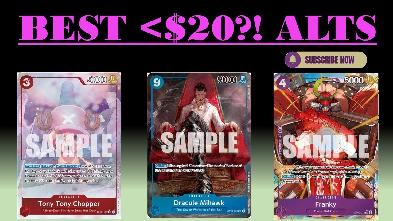 BEST ALT ARTS UNDER $20!