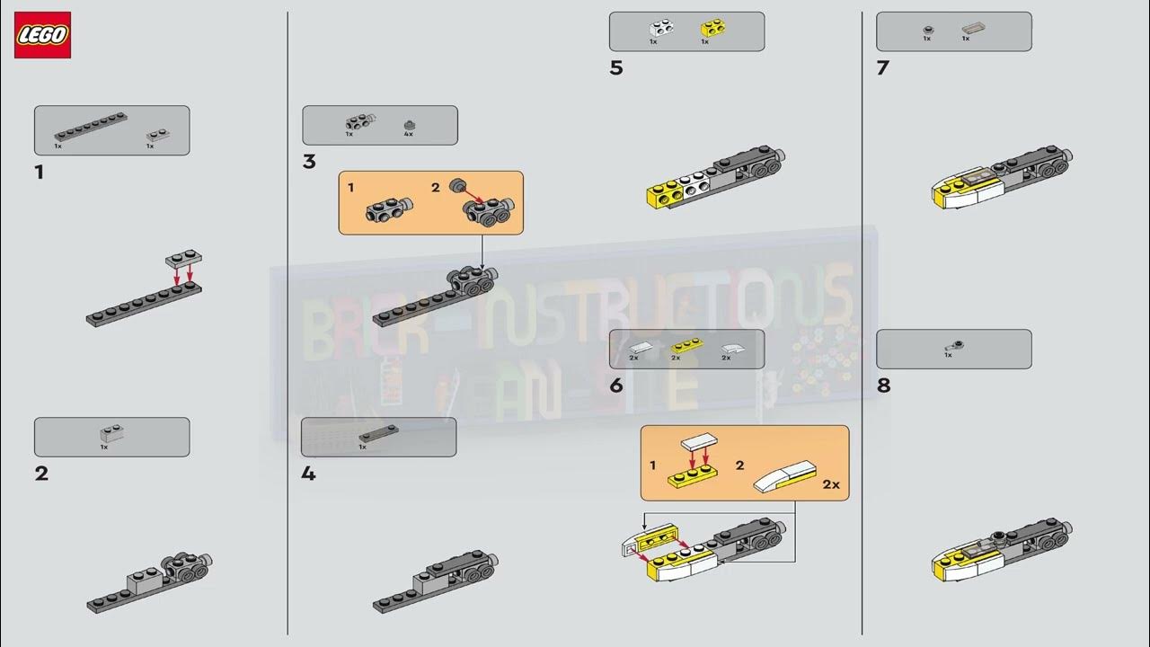 LEGO instructions Magazine Gift 912306 Ywing YouTube