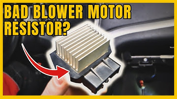 5 TOP Signs of A Bad Blower Motor Resistor | How To Test & Replacement Cost