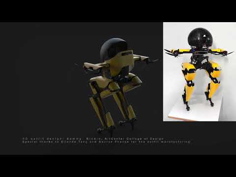 LEONARDO: a bipedal walking robot that can fly, slackline, and skateboard