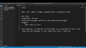 Skript | Commands With Permissions