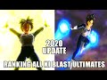 RANKING ALL KI BLAST ULTIMATES BY DAMAGE FROM WEAKEST TO STRONGEST XENOVERSE 2 | 2020 UPDATED
