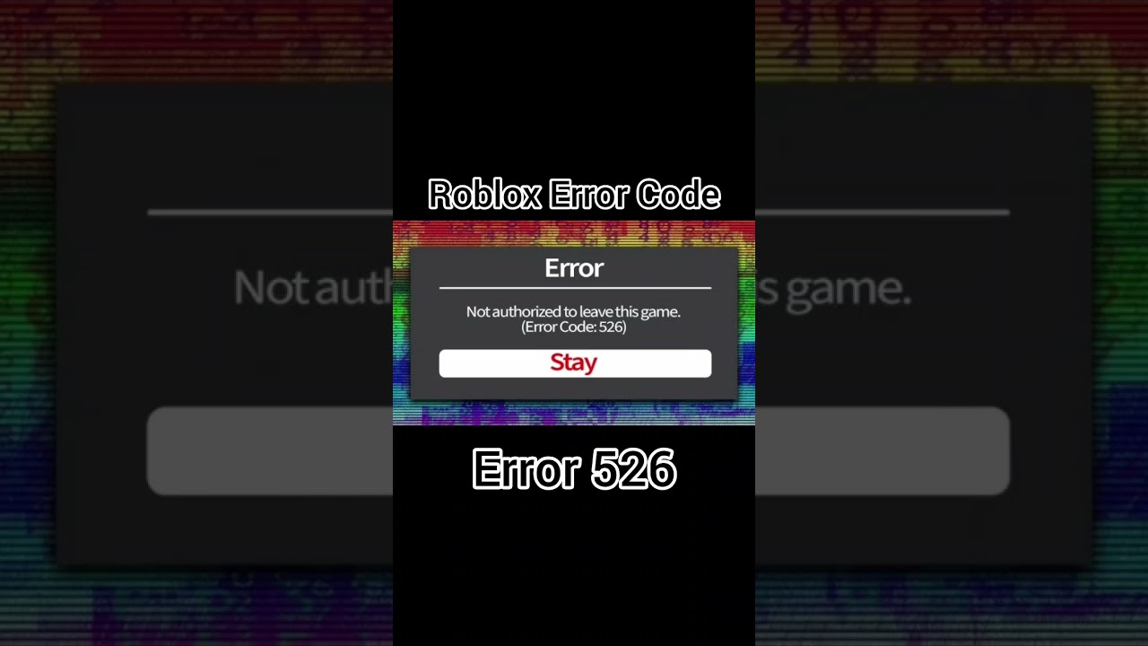 ROBLOX ERROR CODES MEANING 😳🥹 #roblox #robloxshorts #SHORTS in 2023