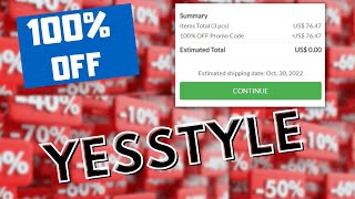 Check Out This INSANE Yesstyle Discount Code | Yesstyle Coupon Code for 100% OFF