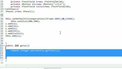 MVC java program