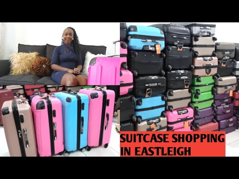 SUITCASES AND BACKPACK SHOPPING IN EASTLEIGH QUALITY AND AFFORDABLE SUITCASES EASTLEIGH SHOPPING YouTube