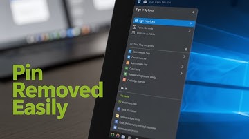 How To Remove Pin From Windows 10 | Disable Your Windows 10 PIN in Under 60 Seconds
