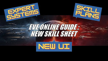 EVE Online Guide: New Skill Sheet