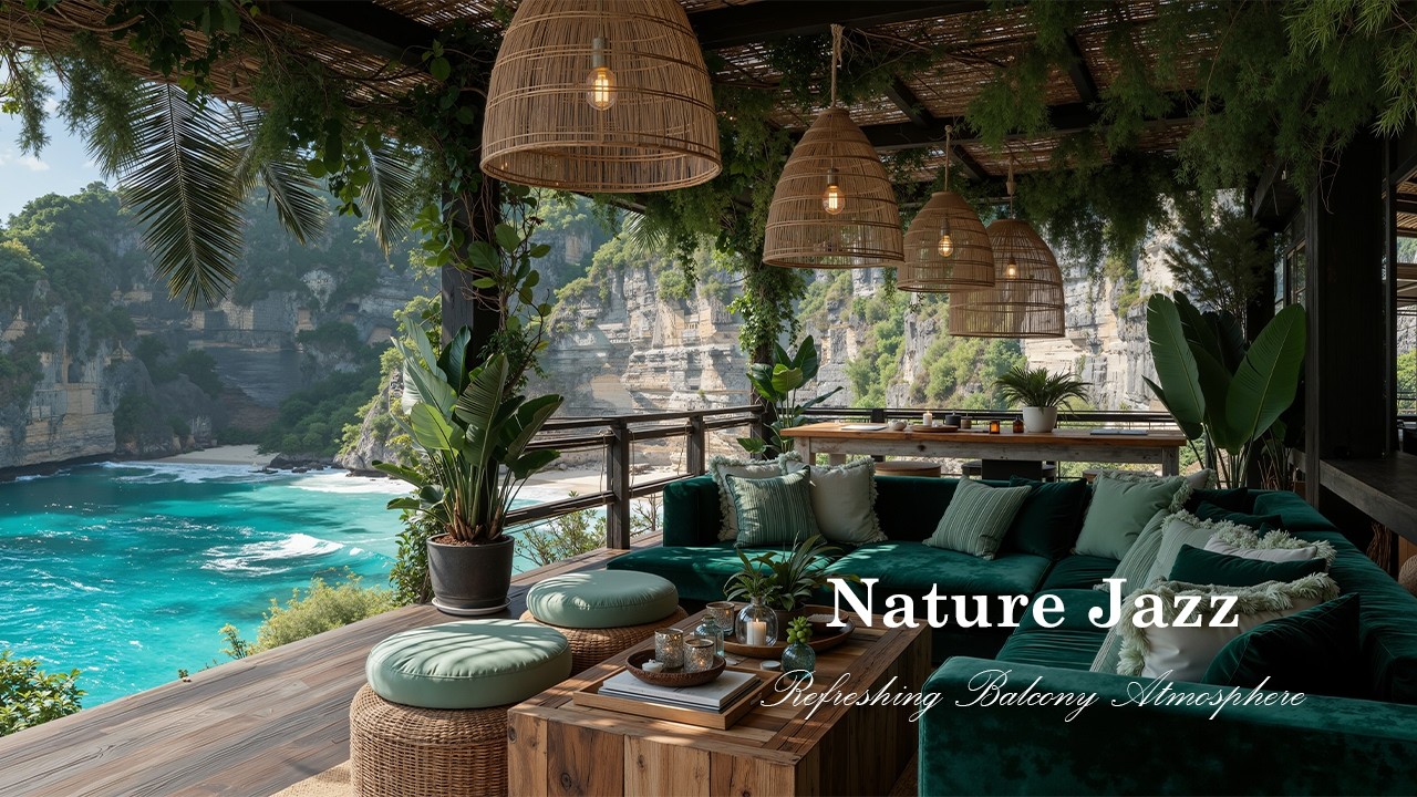 Watch Nature Jazz at Refreshing Balcony Atmosphere | Reconnect to Nature Therapy Ambience with Slow Jazz on YouTube Watch Nature Jazz at Refreshing Balcony Atmosphere | Reconnect to Nature Therapy Ambience with Slow Jazz on YouTube