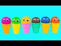 Play Doh Surprise Ice Creams Video Play-Doh Ice Cream Cones Surprise Eggs Play Food Toy Videos