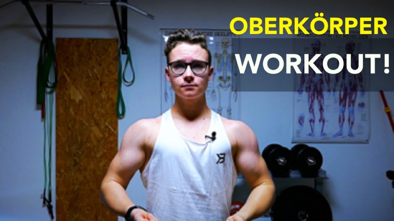 Oberkörper-Workout für Zuhause! | Muskelaufbau | 20 Minuten