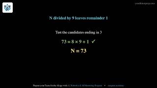 2016 AMC 8 – Problem 5: Remainders of N | Your Future Prep