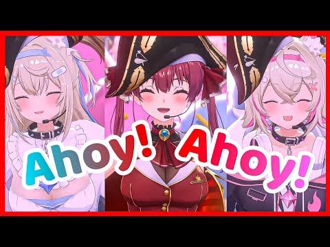 FuwaMoco X Senchou Sing Ahoy