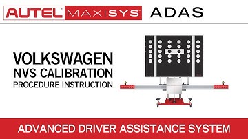 Autel Standard Frame ADAS Volkswagen NVS Calibration Procedure Instruction