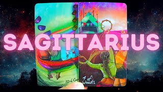 SAGITTARIUS‼️A THIRD PARTY AND YOUR PERSON HAD A HUGE FIGHT OVER YOU… THEY’RE RUSHING TOWARDS YOU