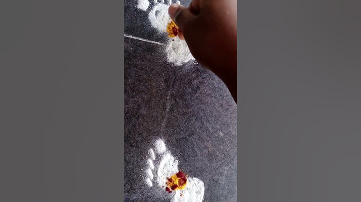 Krishna foot steps for Krishna Jayanthi👣 || Krishna Janmashtami decoration ideas ❤️🌸