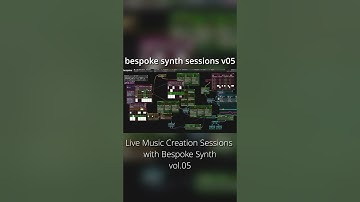 bespoke synth sessions v05 short #electronicmusic #modularsynth #synthesizer