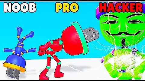 NOOB vs PRO vs HACKER in Plug Head PikaGuy Gaming