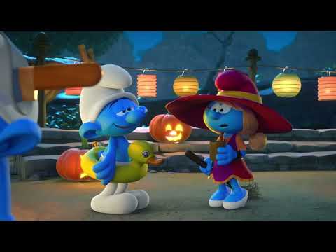 Helovīna briesmonis pilsētiņā! Skaties tūlīt! • Smurfi • Oficiālais kanāls!