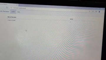 Web Application (Using Flask) - Movie Review Sentiment Analysis