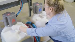 Flashpacker Foam-in-bag Packaging System | Ivex Packaging