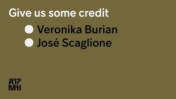 Give us some credit - Veronika Burian, Jose Scaglione - ATypI 2017