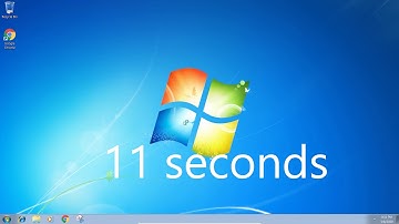 Windows XP, Vista, 7, 8.1, 10 Bootup Time Test