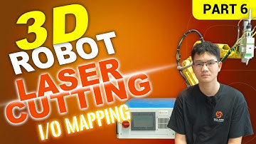 DIY Robot Laser Cutter Ep.6 | FANUC CRMA I/O Mapping, Laser Process Cabinet & HMI