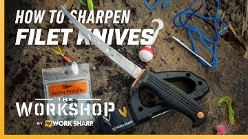 Gone Fishing! How to Sharpen a Fillet Knife at home, and in the boat