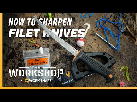 Gone Fishing! How to Sharpen a Fillet Knife at home, and in the boat hqdefault