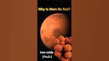 Why Does Mars Look Red? The Shocking Science Behind It! #mars #redplanet