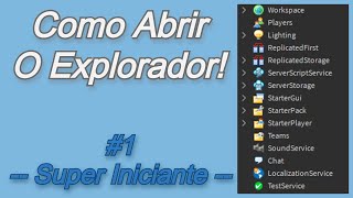 Como Abrir Las Propiedades Y El Explorador En Roblox Studio 2020 - 2021!!!  