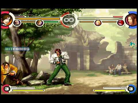The King of Fighters XI (PS2) - Mr.Big + EX Kyo Stun Combo