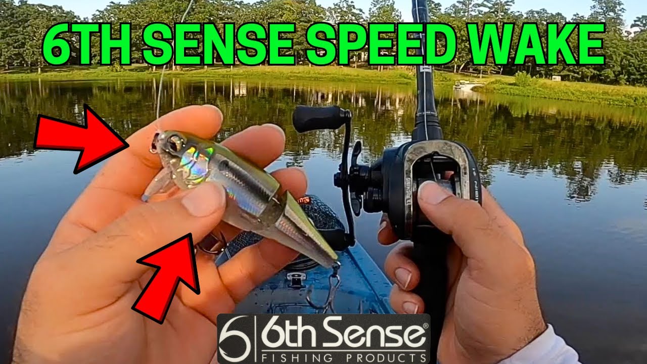 6th Sense Speed Wake Bait CATCHES FISH!!