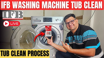 IFB Washing Machine Tub Clean ⚡ IFB Front Load Washing Machine Tub Clean ⚡IFB Tub Descaling