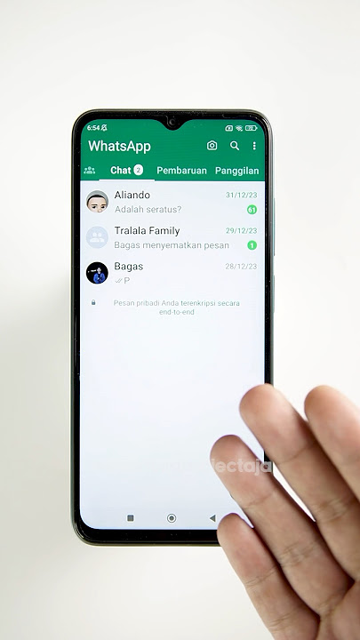 Cara hapus chat whatsapp otomatis gak perlu satu persatu